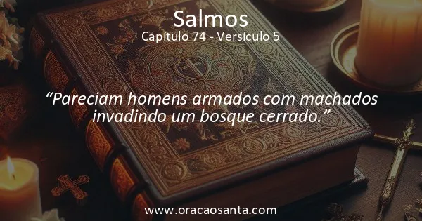 Salmos 74:5