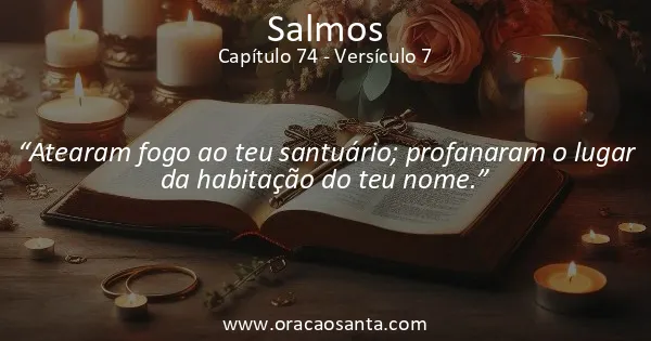 Salmos 74:7