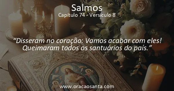 Salmos 74:8