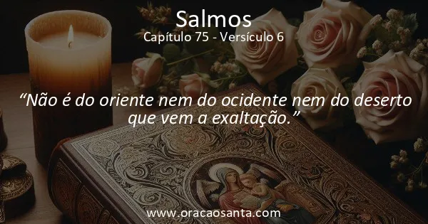 Salmos 75:6