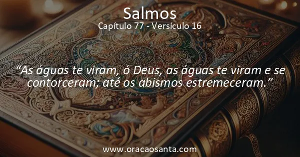 Salmos 77:16