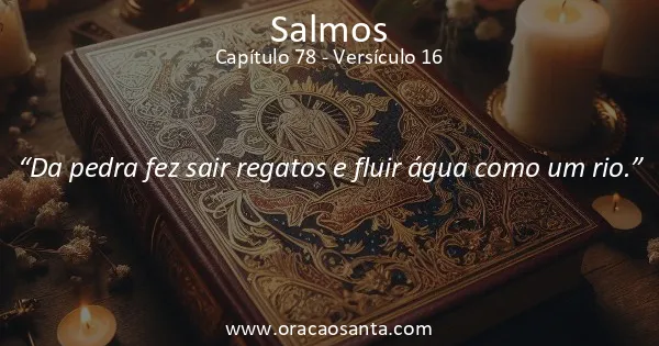 Salmos 78:16