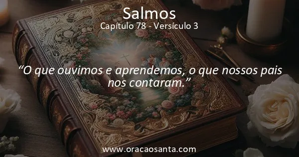Salmos 78:3
