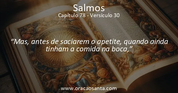 Salmos 78:30