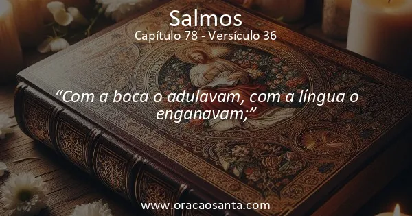 Salmos 78:36
