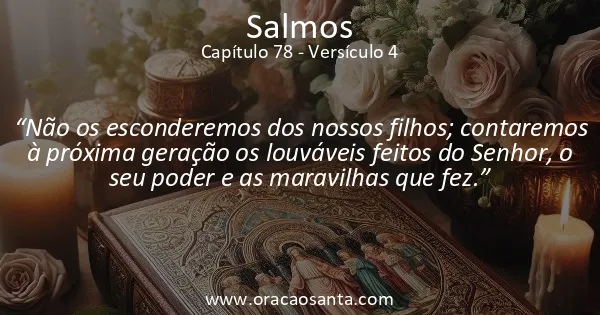 Salmos 78:4