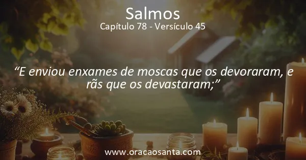 Salmos 78:45