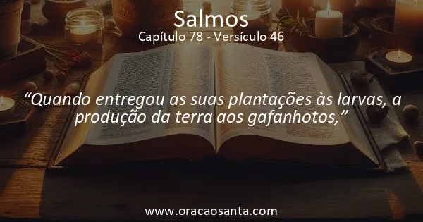 Salmos 78:46