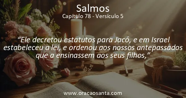 Salmos 78:5