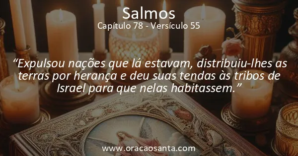 Salmos 78:55