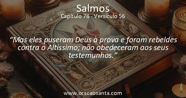 Salmos 78:56