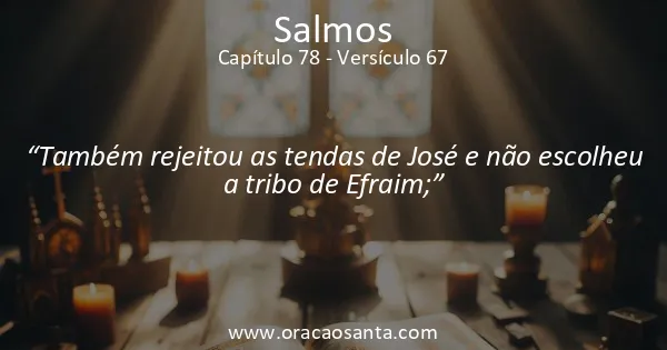 Salmos 78:67