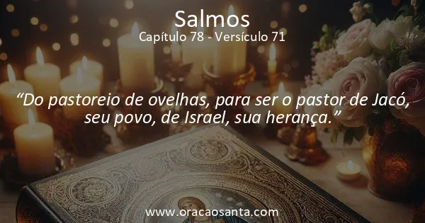 Salmos 78:71