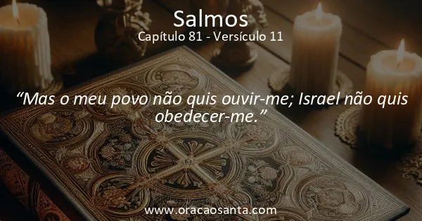 Salmos 81:11