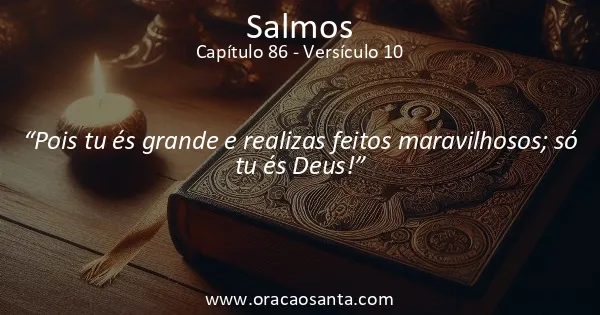Salmos 86:10