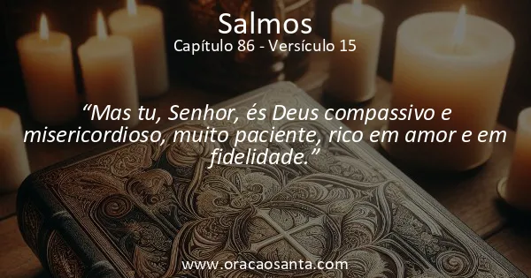 Salmos 86:15