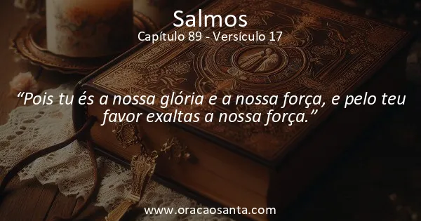 Salmos 89:17