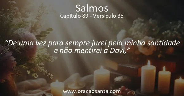 Salmos 89:35