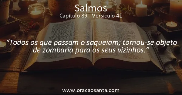 Salmos 89:41
