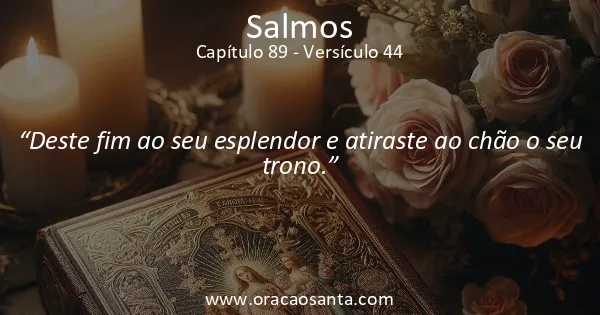 Salmos 89:44