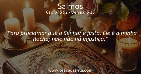Salmos 92:15