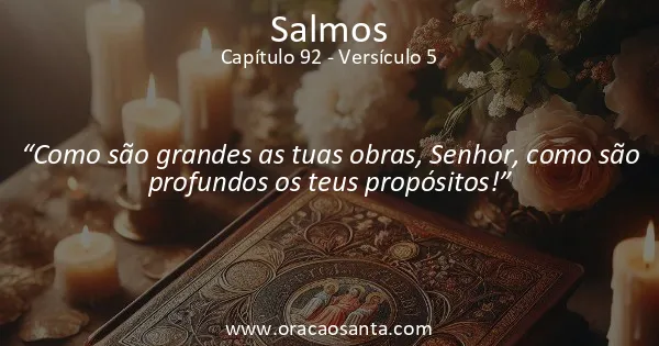 Salmos 92:5