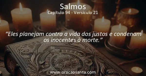 Salmos 94:21
