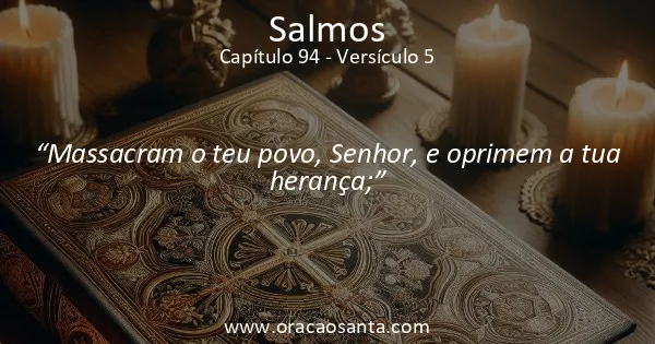 Salmos 94:5