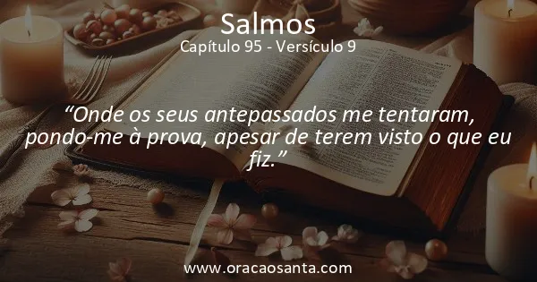 Salmos 95:9