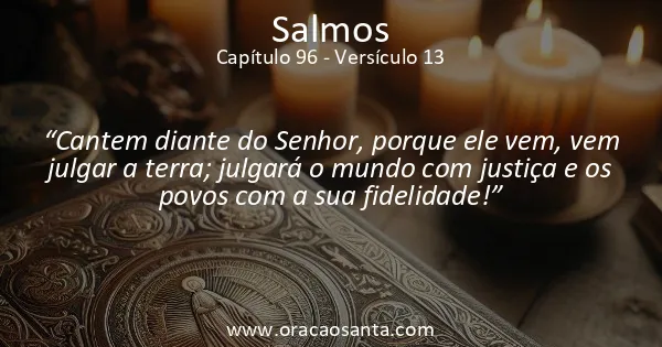 Salmos 96:13