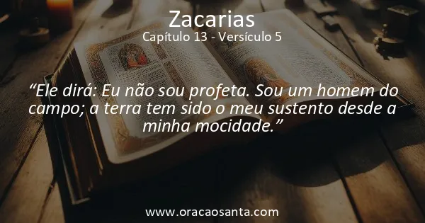Zacarias 13:5