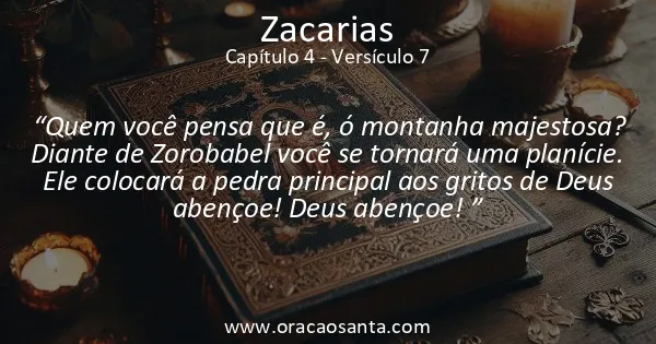 Zacarias 4:7