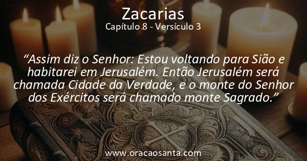 Zacarias 8:3