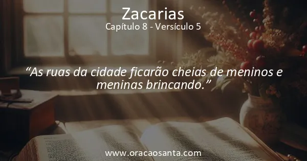 Zacarias 8:5