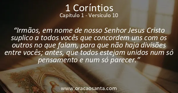 1 Coríntios 1:10