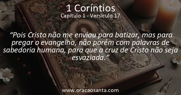 1 Coríntios 1:17