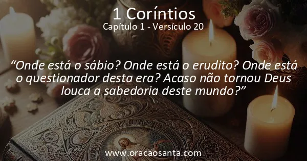 1 Coríntios 1:20