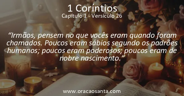 1 Coríntios 1:26