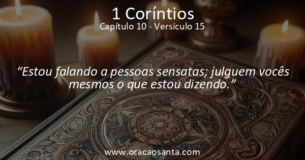 1 Coríntios 10:15