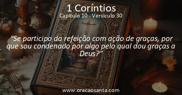 1 Coríntios 10:30
