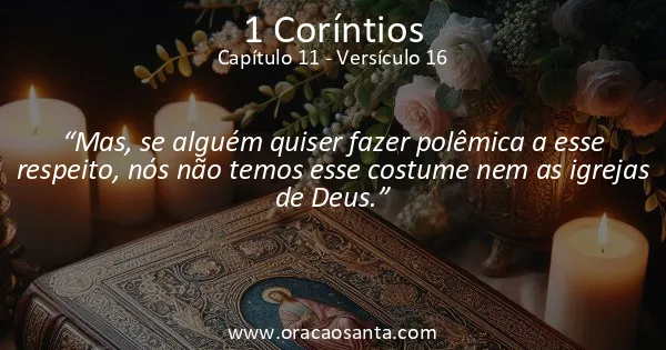 1 Coríntios 11:16