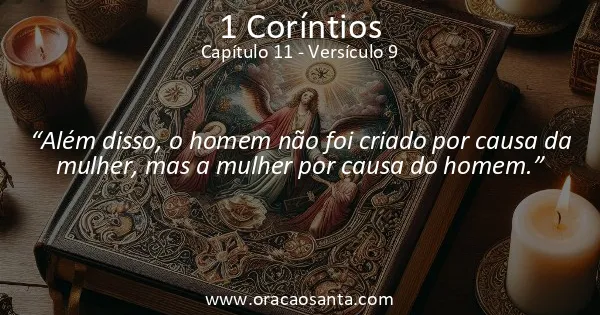 1 Coríntios 11:9