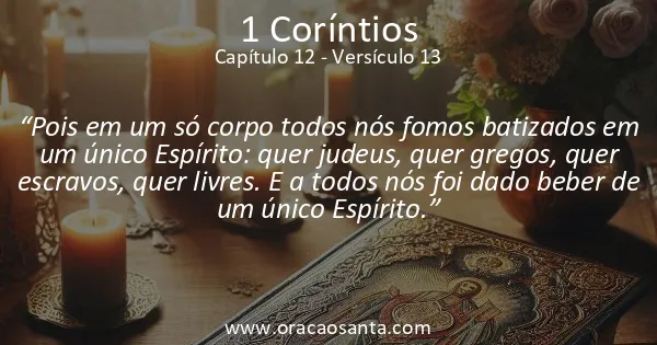 1 Coríntios 12:13