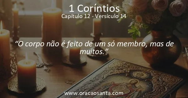 1 Coríntios 12:14