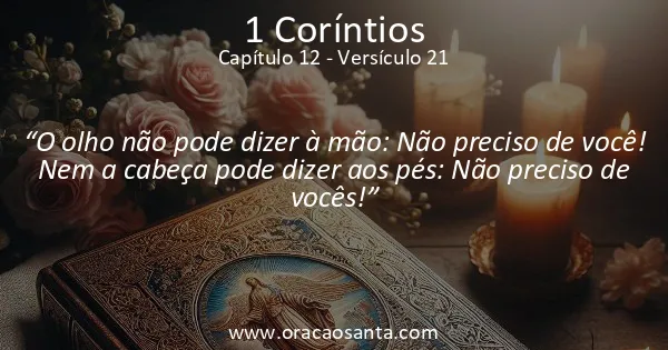 1 Coríntios 12:21
