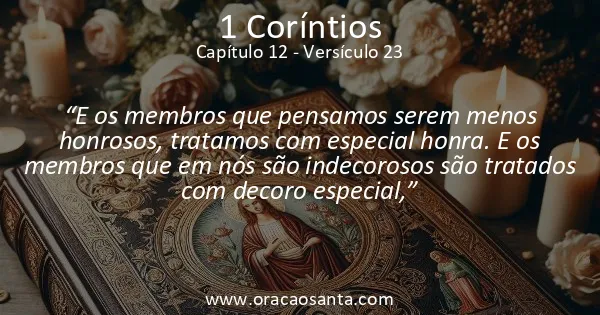 1 Coríntios 12:23