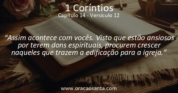 1 Coríntios 14:12