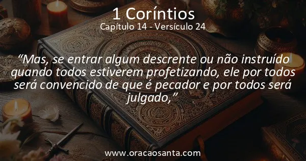 1 Coríntios 14:24