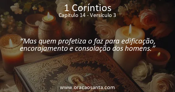 1 Coríntios 14:3