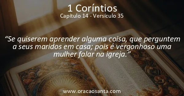 1 Coríntios 14:35